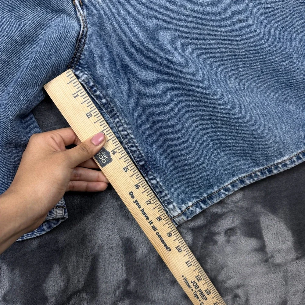 Old Navy Denim Shorts Mens 34 Blue Regular Fit Vintage Cotton Jean Summer Casual